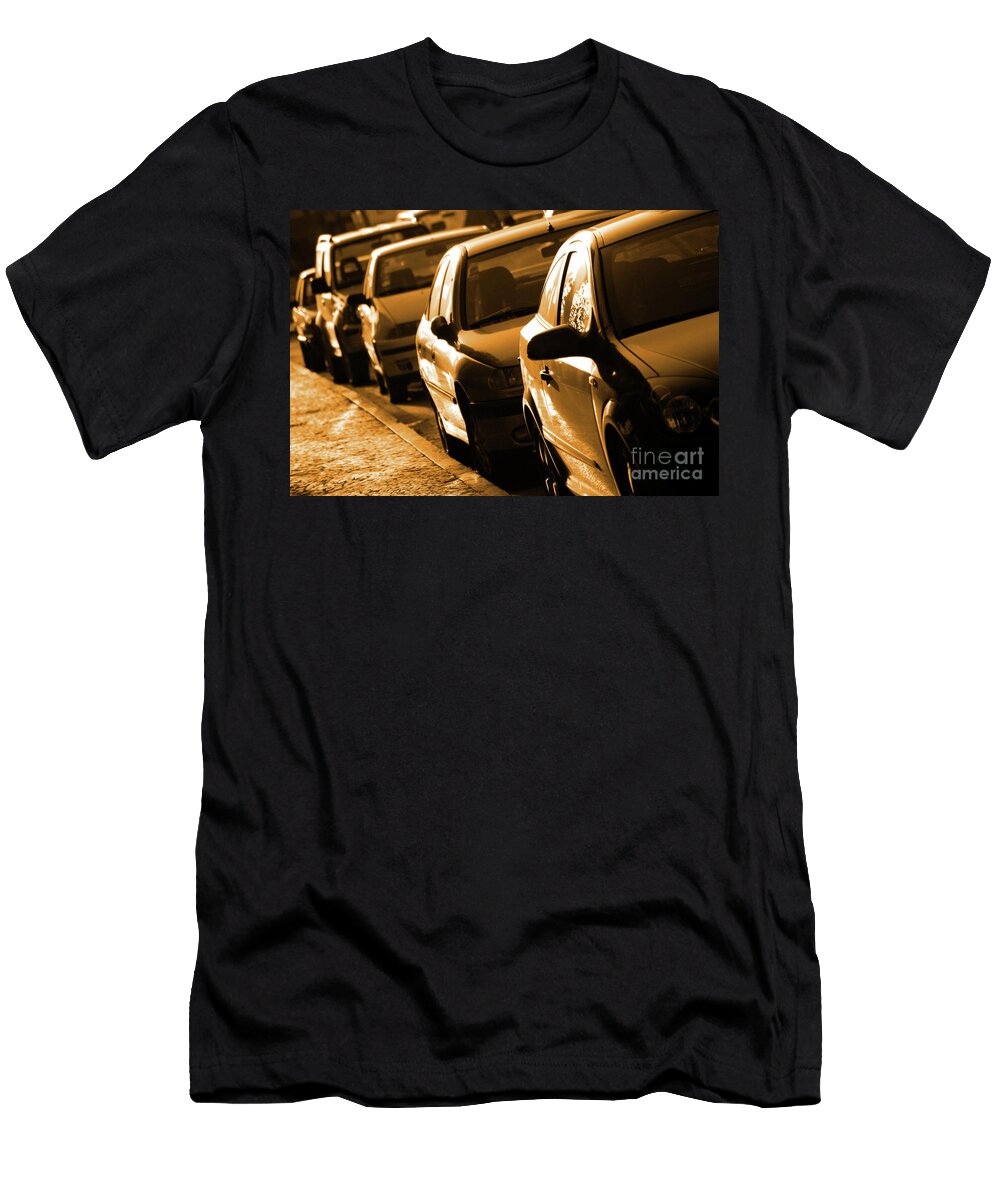 Row of Cars Carlos Caetano T-Shirt