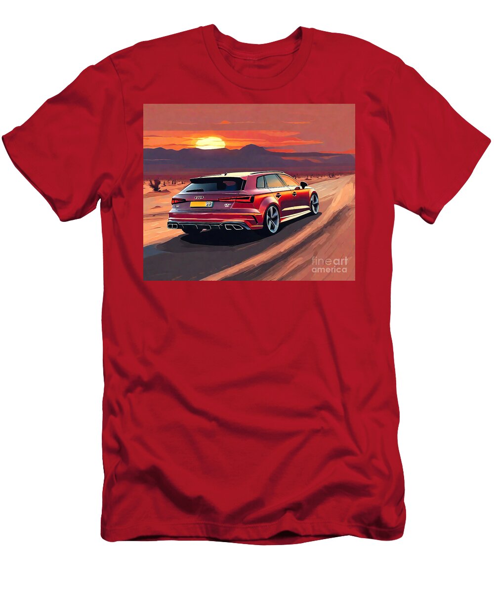 Rs3 Dynamic Hatchback Audi Rs3 Sportback Destiney Sullivan T-Shirt