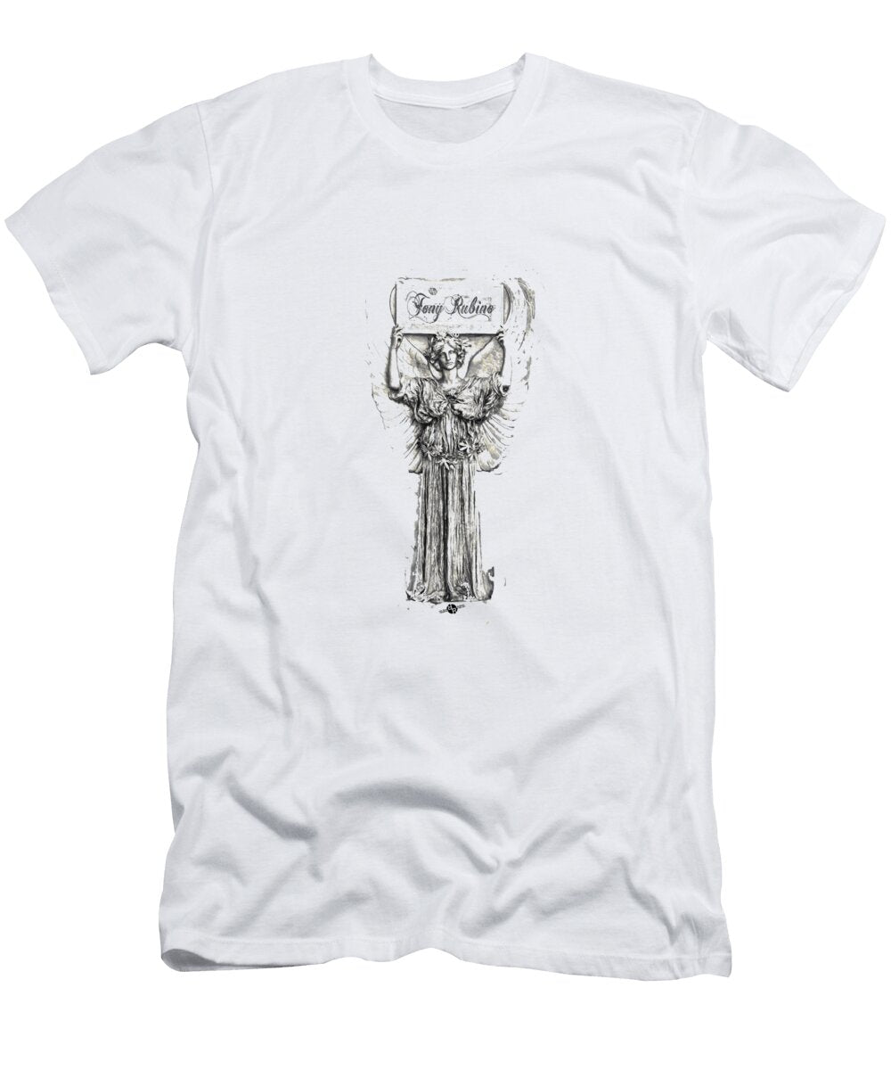 Rubino Brand Angel 1 Logo Tattoo Skull Tony Rubino Tony Rubino T-Shirt