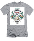 Rubino Motorcycle and Tattoo Skull Logo Tony Rubino T-Shirt