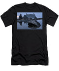 Ruby Beach Sunset Silhouettes Adam Jewell T-Shirt