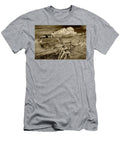 Rural Vintage Automobile in Sepia Tone Randall Nyhof T-Shirt