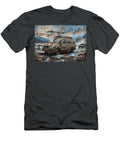Rusty Van in a Post Apocalyptic Landscape Clark Leffler T-Shirt