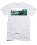 Sabre Toothed Tigers Prehistoric Animals David Nockels T-Shirt