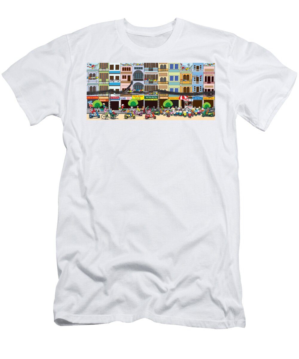 Saigon Street Foods 1 Cuong Huynh T-Shirt