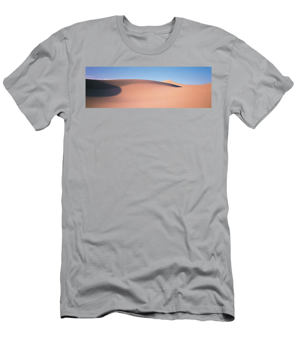 Sand Dunes Death Valley Nv USA Panoramic Images T-Shirt