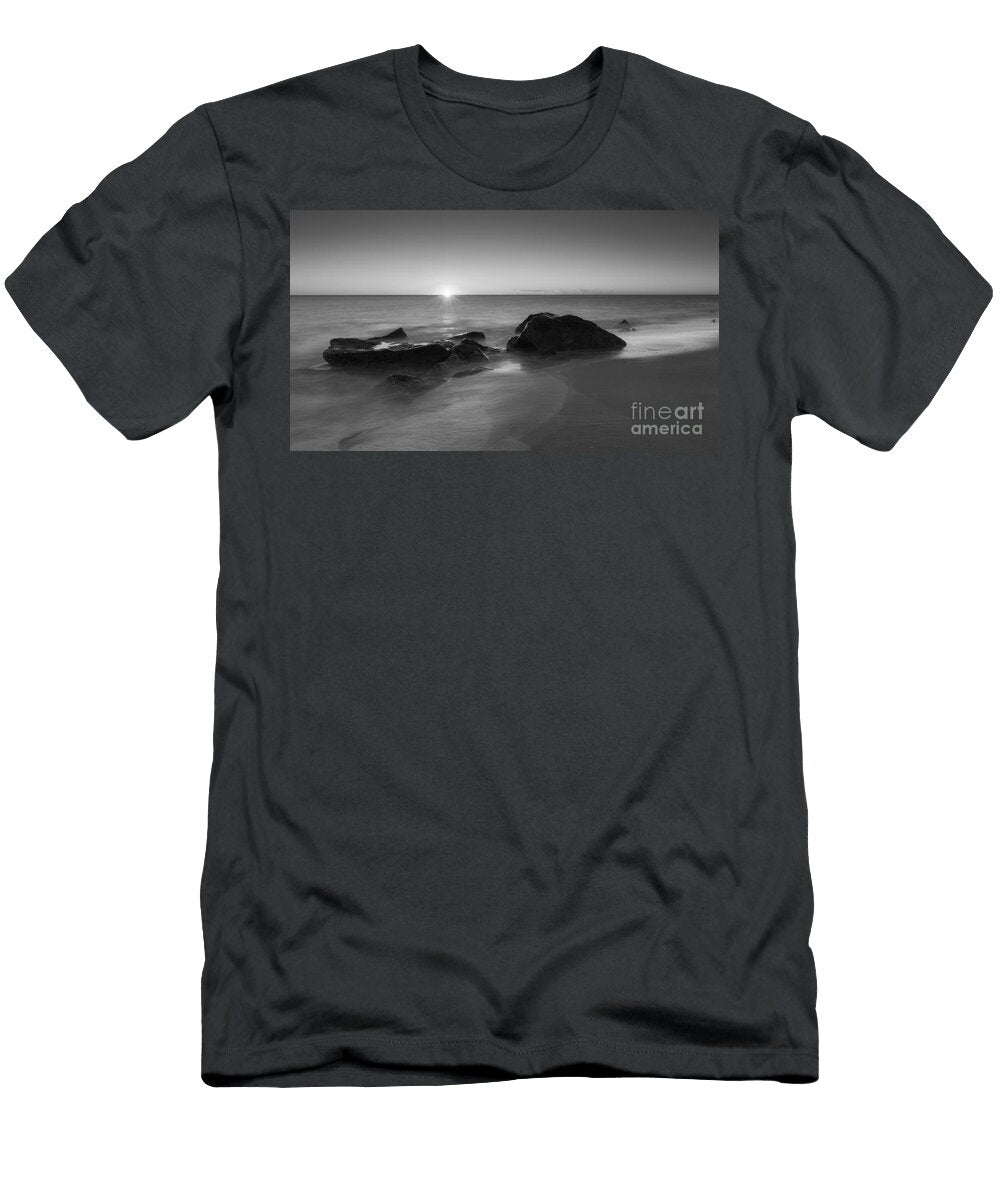 Sandy Hook Sunburst Bw Michael Ver Sprill T-Shirt