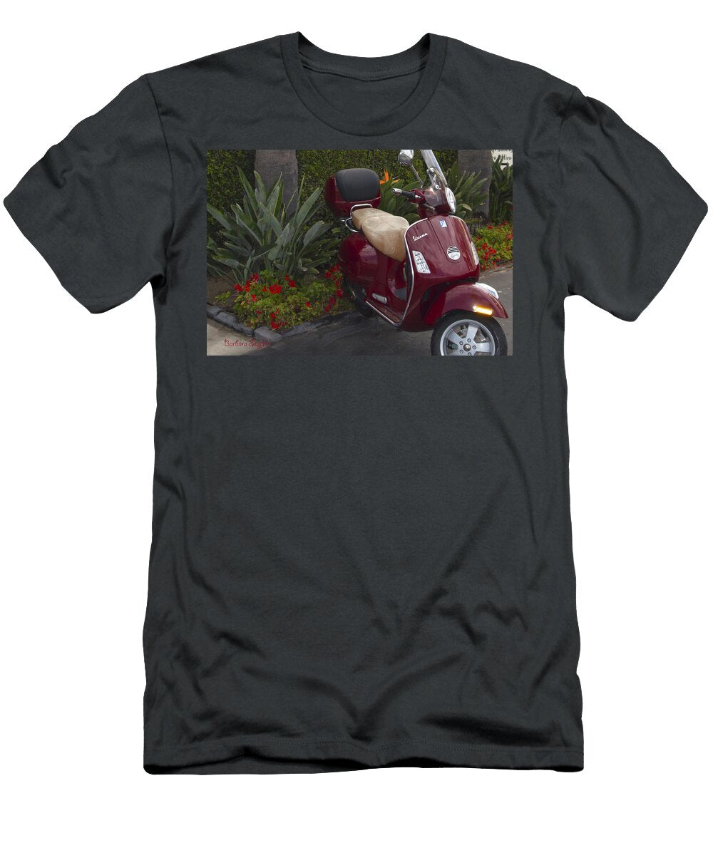 Santa Barbara Yacht Club Vespar Barbara Snyder T-Shirt