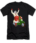 Santa Claus Delivering Presents Puffstuff T-Shirt