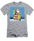 Santa on Scooter Csa Images T-Shirt