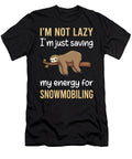 Saving Energy Snowmobiling Snowmobile Petrona Romero T-Shirt