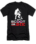 Scoot or Die Electric Scooter Scooter Moon T-Shirt