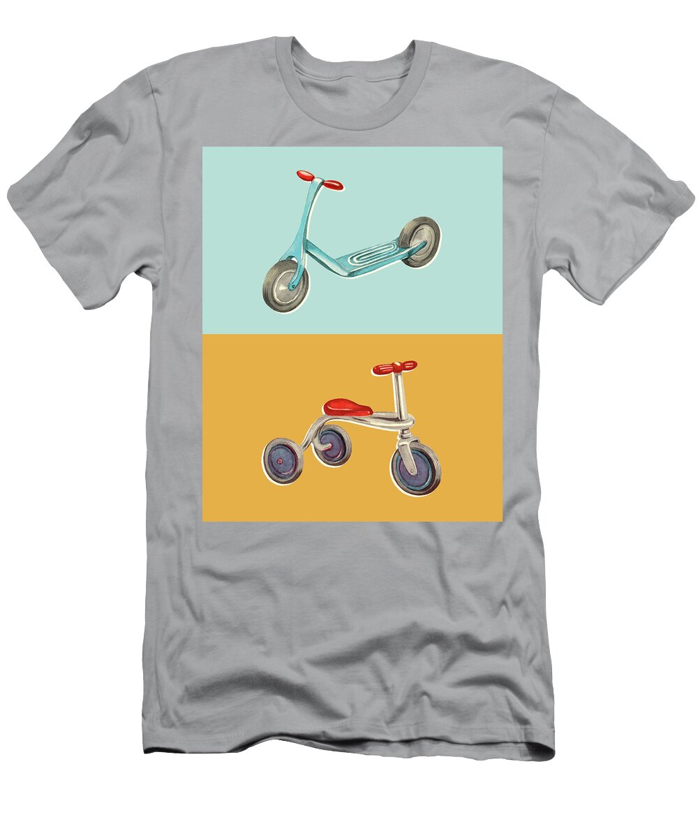 Scooter and Tricycle Csa Images T-Shirt