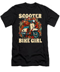 Scooter Bike Motorbike Moped Scooter Bike Girl Crazy Squirrel T-Shirt