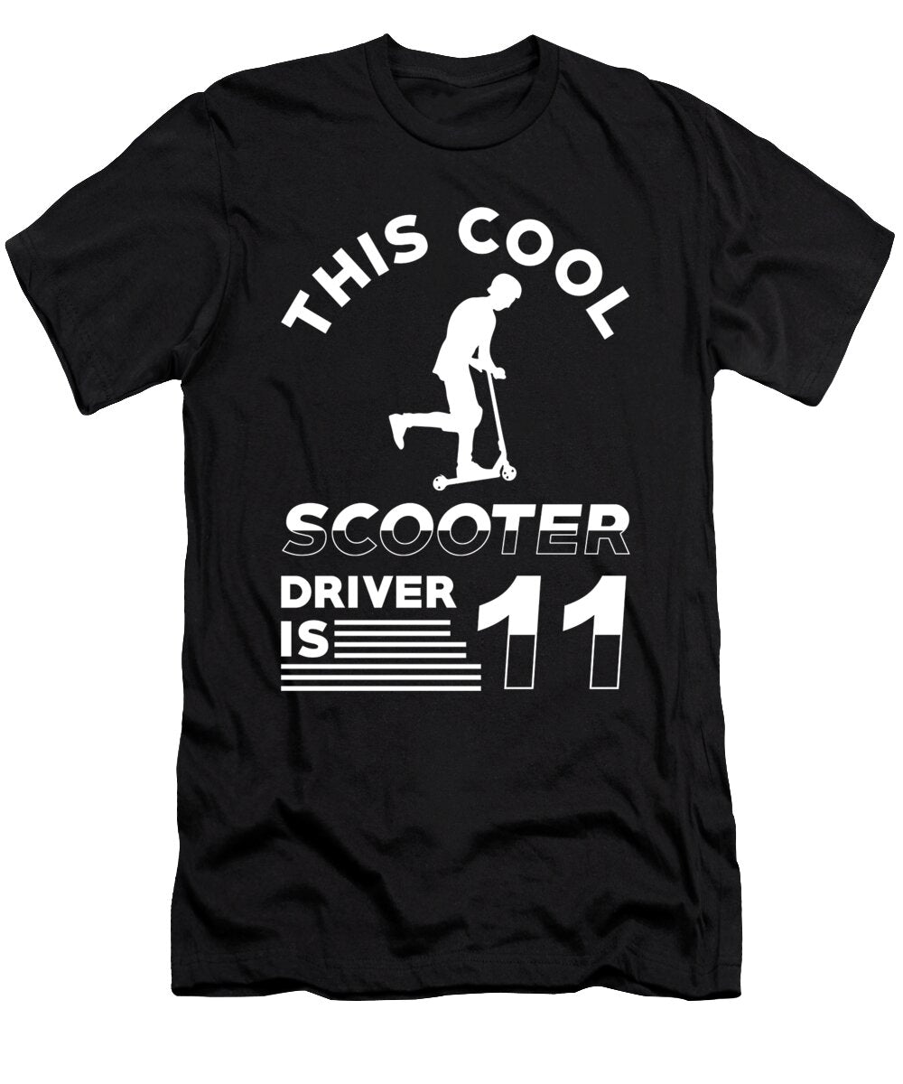 Scooter Birthday 11 Years Old Manuel Schmucker T-Shirt