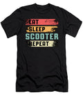 Scooter Driver E Scooter Escooter Stunt Vintage Tshirtconcepts Marvin Poppe T-Shirt