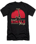 Scooter Driver Enjoy the Simple Things Stunt Retro Tshirtconcepts Marvin Poppe T-Shirt