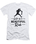 Scooter Driver Life Is a Beautiful Ride Retro Tshirtconcepts Marvin Poppe T-Shirt