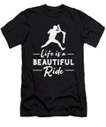 Scooter Driver Life Is a Beautiful Ride Vintage Tshirtconcepts Marvin Poppe T-Shirt
