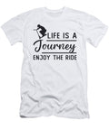 Scooter Driver Life Is a Journey Escooter Funny Tshirtconcepts Marvin Poppe T-Shirt