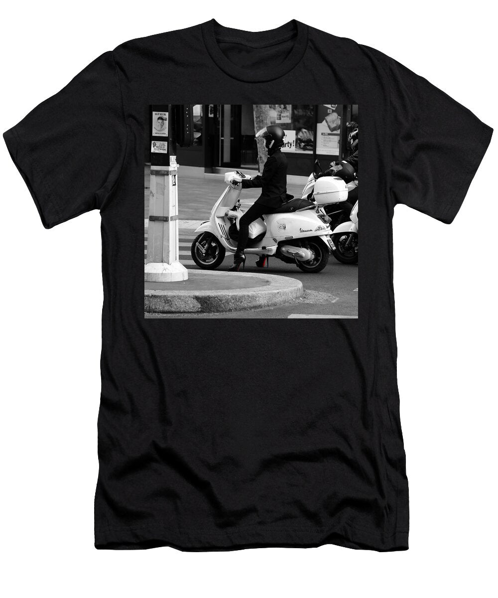 Scooter Girl 1b Andrew Fare T-Shirt