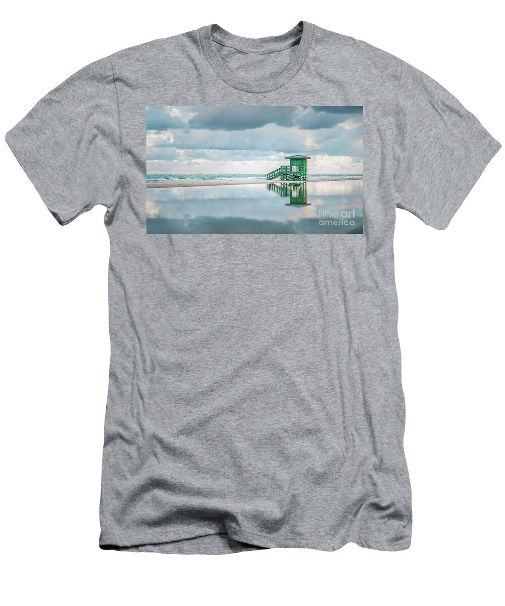 Scooter of the Beach Stand Siesta Key Fl Liesl Walsh T-Shirt