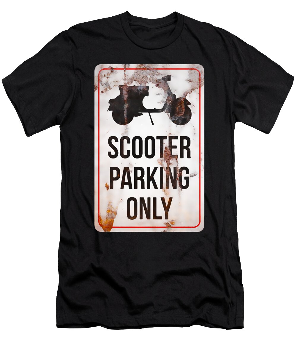 Scooter Parking Only Bulus Lesi T-Shirt