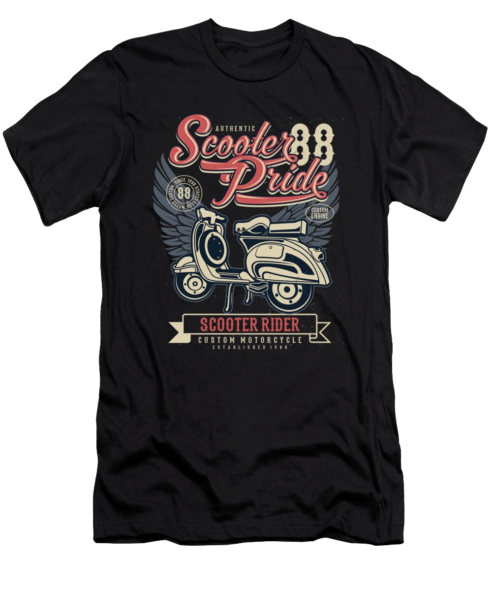 Scooter Pride Scooter Rider Jacob Zelazny T-Shirt