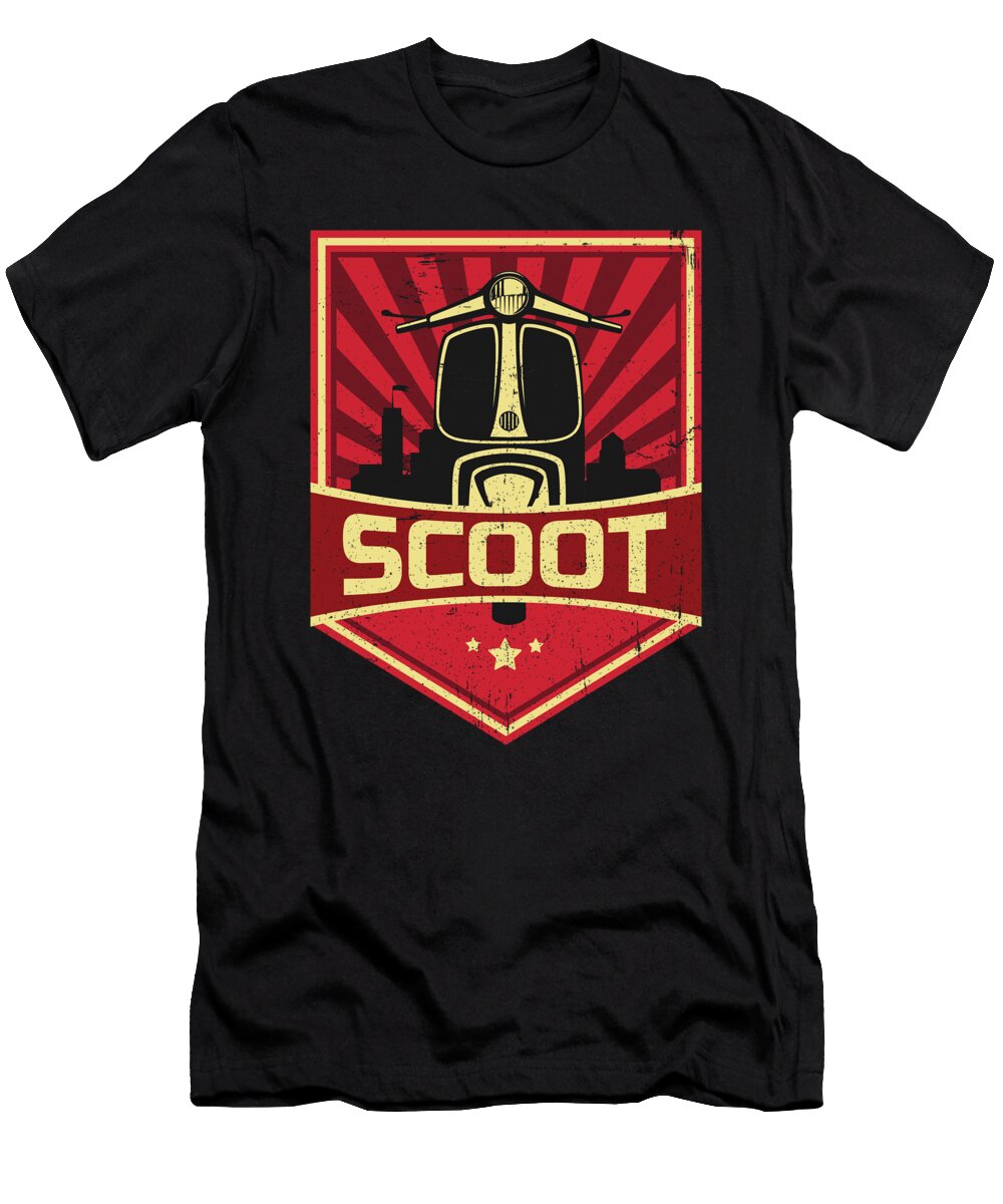 Scooter Propaganda Scoot Cruise Italy Mister T-Shirt
