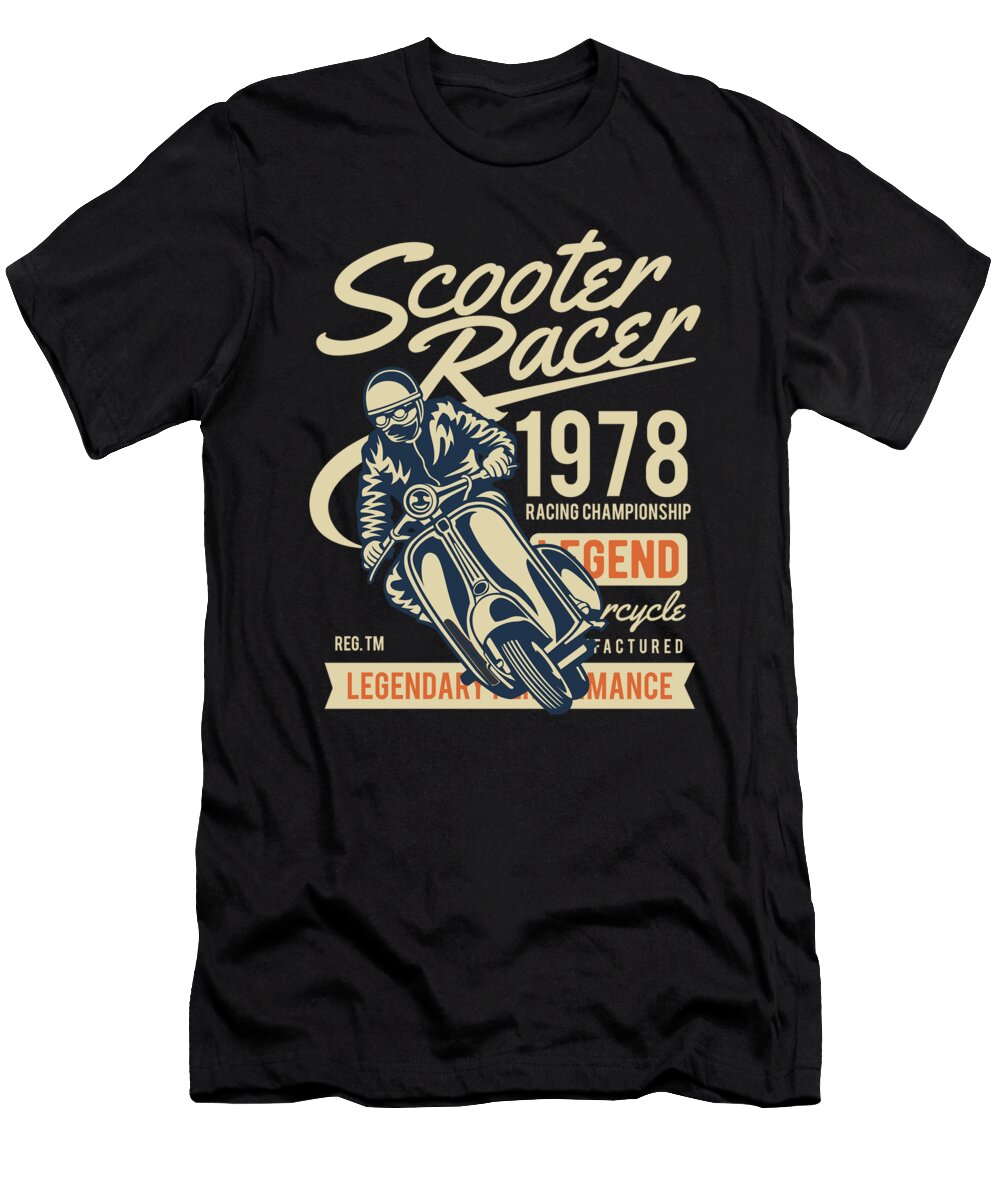 Scooter Racer Racing Championship Jacob Zelazny T-Shirt