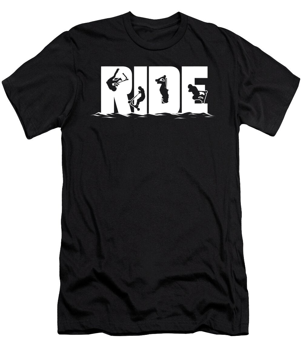 Scooter Ride Kick E Scooter Stunt Gift 1 T-Shirt