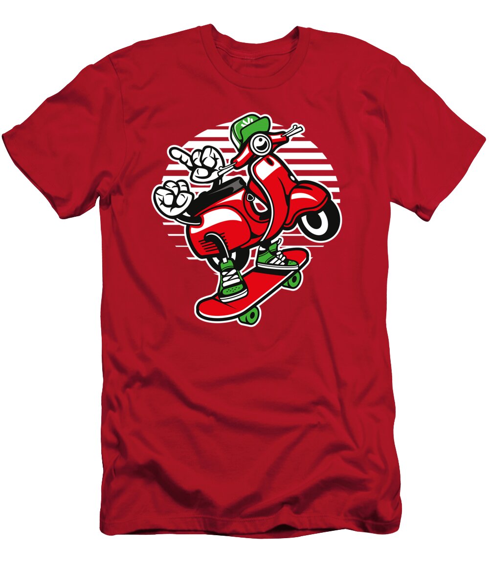 Scooter Scater Long Shot T-Shirt