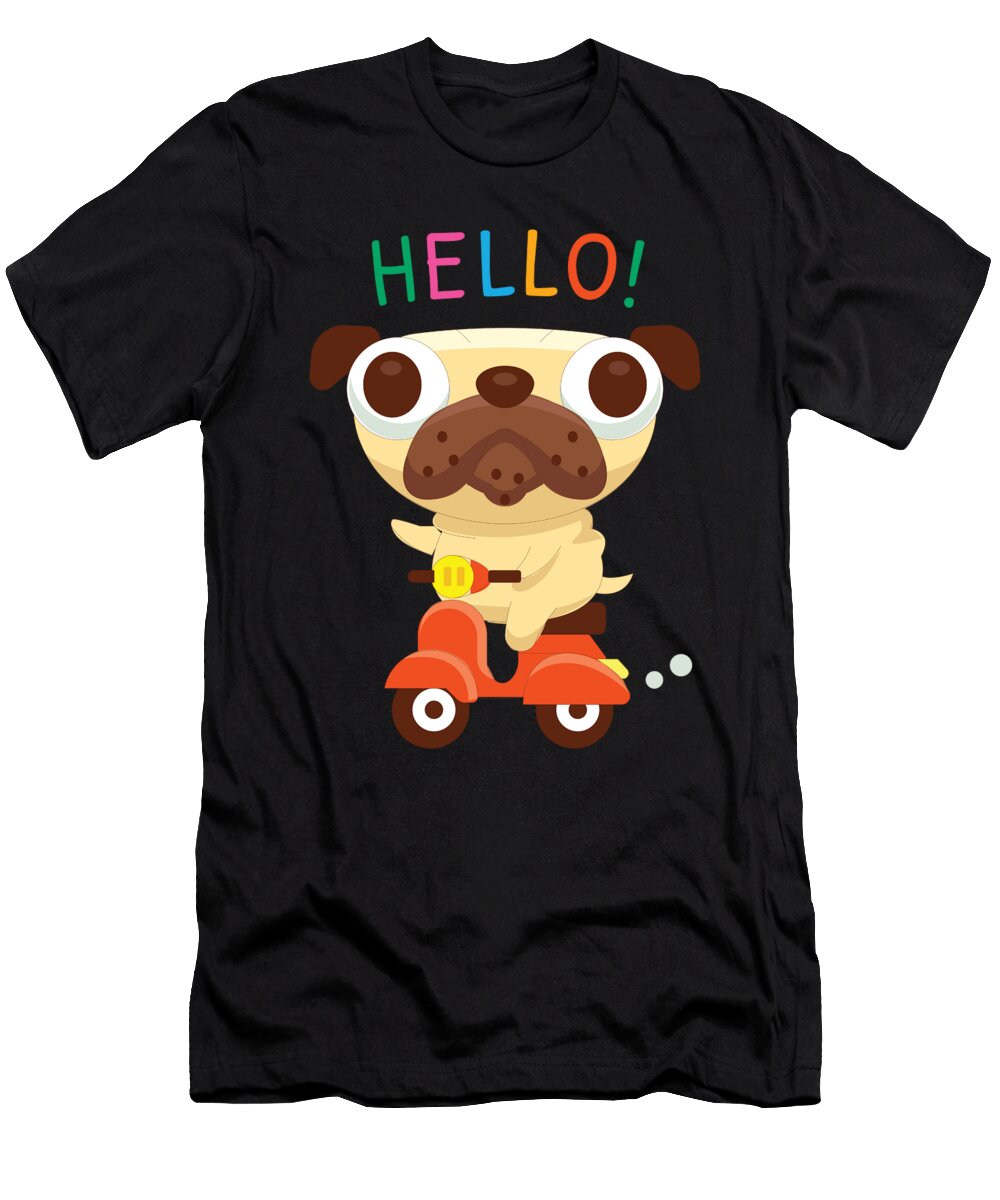 Scooter Scooter Ride Bike Viker Moped Steven Zimmer T-Shirt