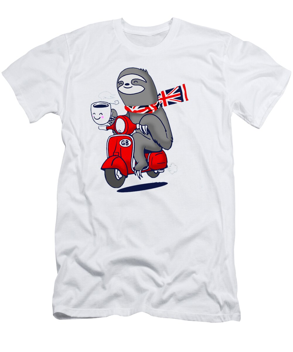 Scooter Sloth Tommy Dean T-Shirt
