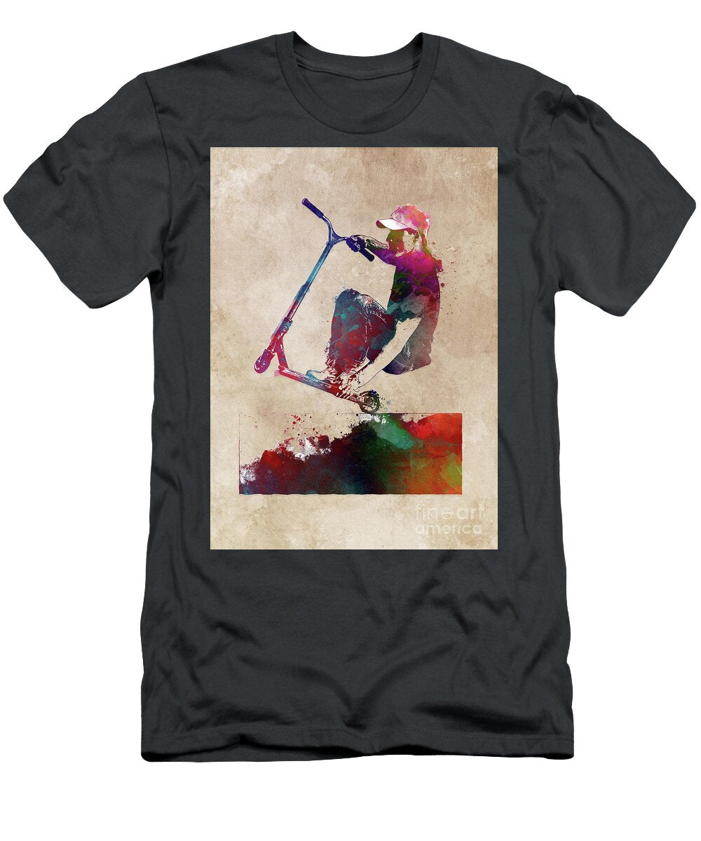 Scooter Sport Art Scooter Sport Justyna Jaszke Jbjart T-Shirt