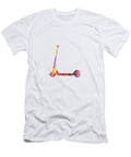 Scooter Watercolour Quote Art Design Inspiration Vivid Pixel Prints T-Shirt