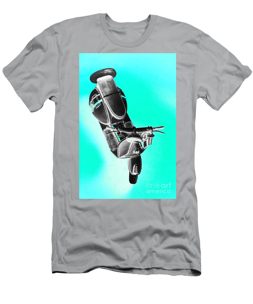 Scooting Through Jorgo Photography Wall Art Gallery T-Shirt