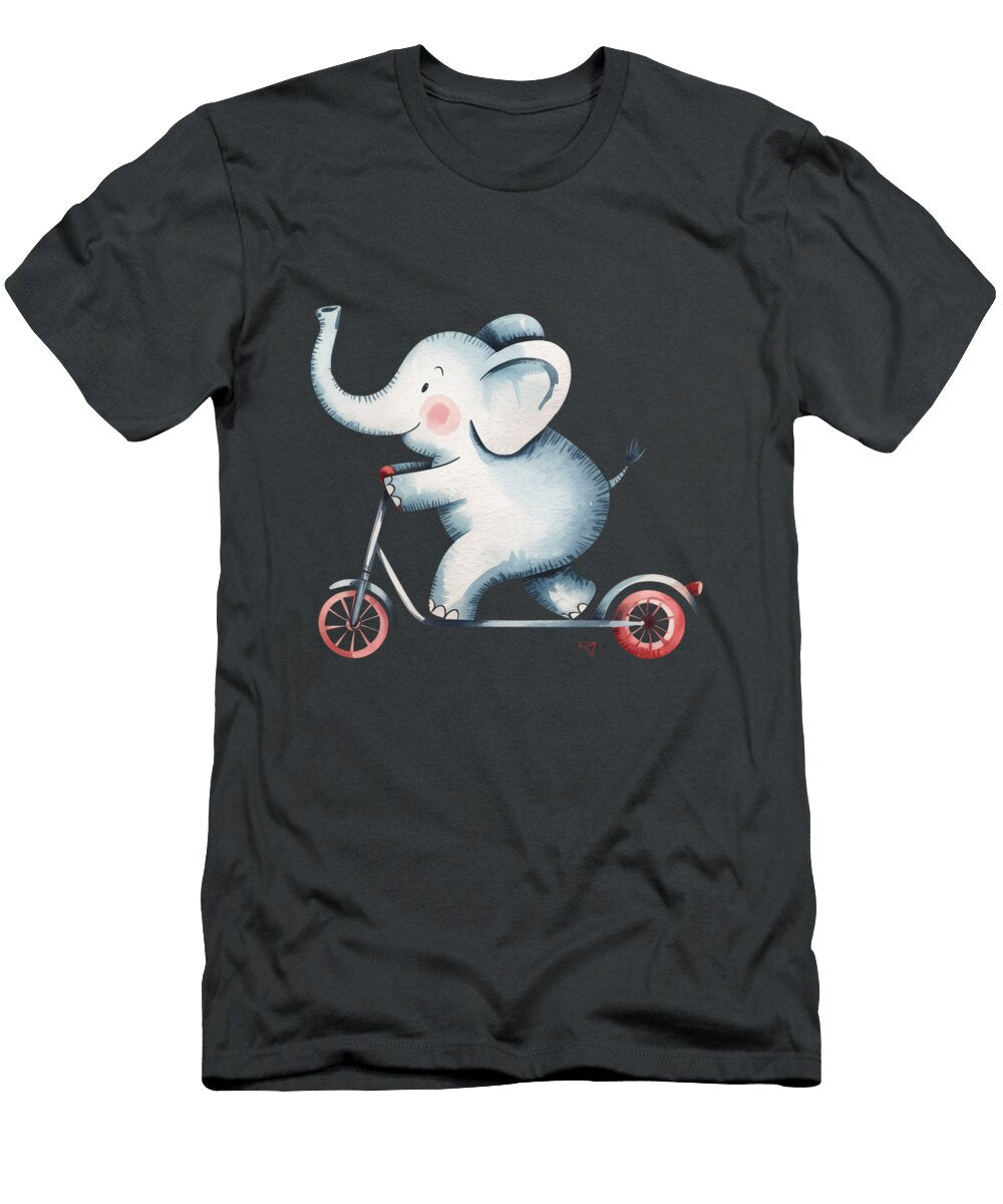 Scooting Through the Mist Sku 202509170004t Rob Smiths T-Shirt