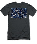 Seamless Indigo Blue Animal Print Paper Fabric N Akkash T-Shirt