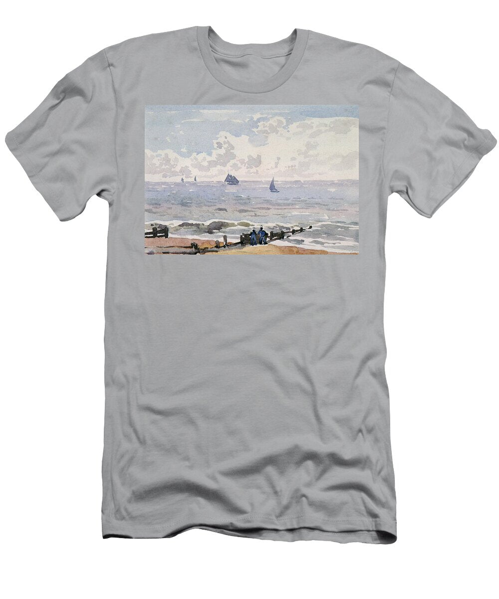 Seascape From the Beach Thomas Churchyard T-Shirt