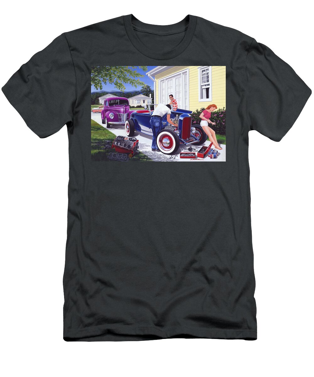 Shade Tree Mechanic Bruce Kaiser T-Shirt