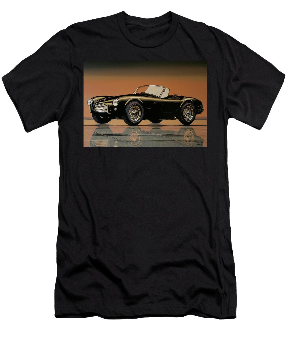 Shelby Cobra Painting Paul Meijering T-Shirt