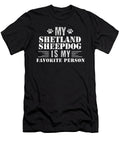 Shetland Sheepdog Is My Favorite Person Jacob Zelazny T-Shirt