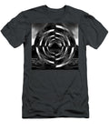 Shi Shi Beach Black and White Reflection Circles Pelo Blanco Photo T-Shirt
