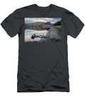 Shoreline View of the Rock Brad Stinson T-Shirt