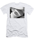 Shy Stunner 1937 Ford in Black and White Gill Billington T-Shirt