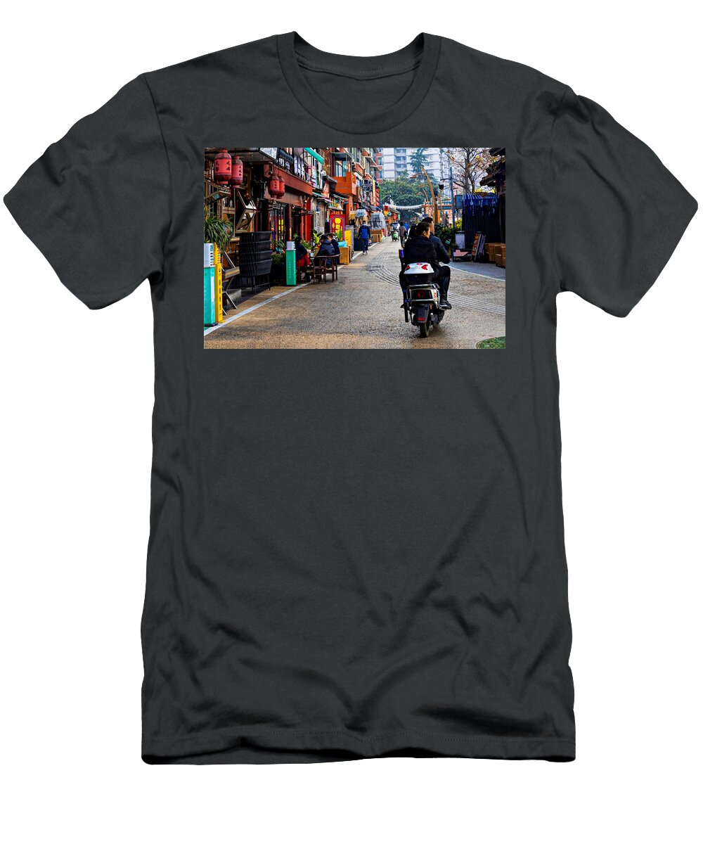 Sidewalk Scooter Tim Kieper T-Shirt