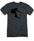 Silhouette Scootering Stunt Scooter Rider Racing Trick Racer Pierce Miruna T-Shirt
