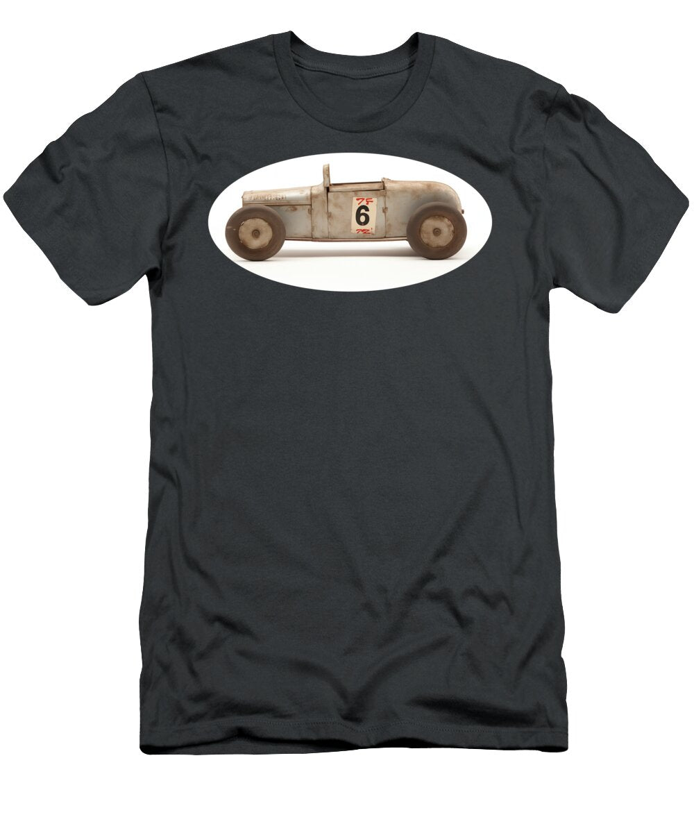 Silver Atomic Tin Toy Roadster 6 Yo Pedro T-Shirt