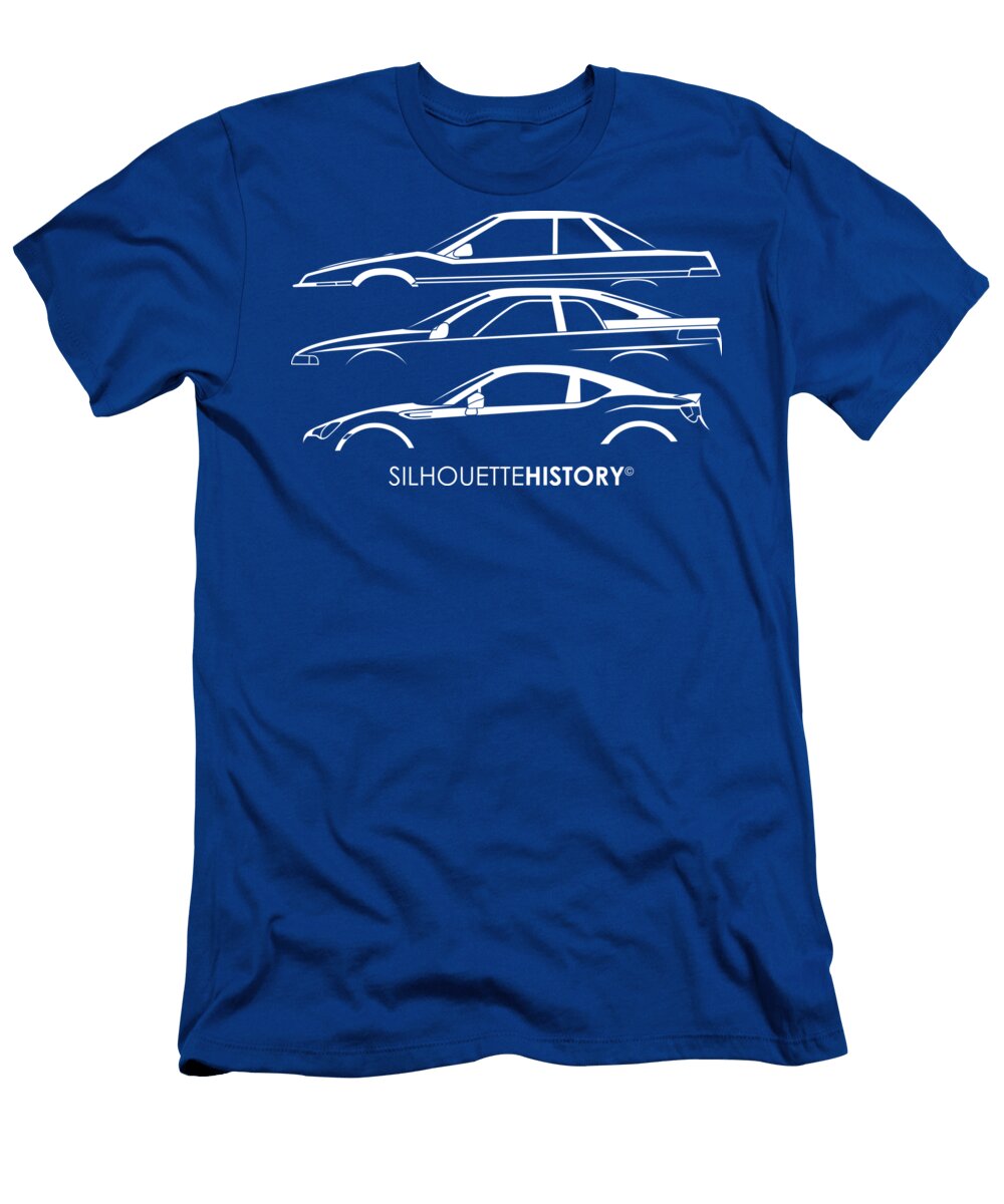 Six Stars Sports Coupe Silhouettehistory Gabor Vida T-Shirt